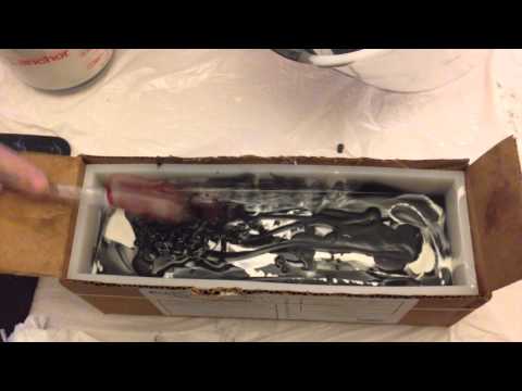 Making Charcoal SkinSaver Cold Process Acne Soap