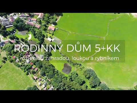 Video Jedinečný RD 5+kk (320 m2) a zahradou o rozloze 12 767 m2, Březí u Říčan