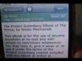 iPhone ebook reading: TextOnPhone
