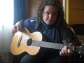 a great song to learn to play if you are just starting on guitar as there are only 3 chords: a, d and e

see my lesson on how to play these chords here  http://www.youtube.com/watch?v=qwe4iognqhm

http://myspace.com/themoot