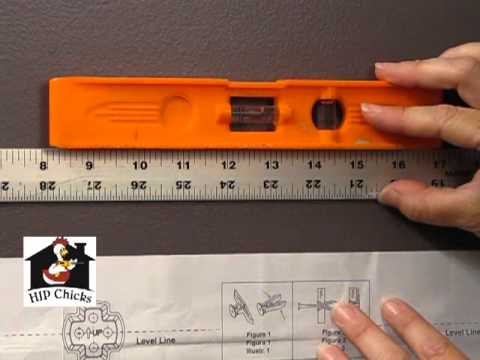Beth Allen shows ladies how to get that towel bar up securely in under 30 minutes!