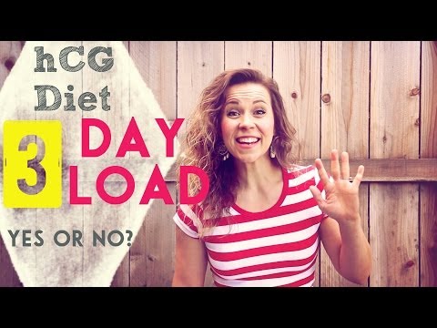 how to properly load on hcg