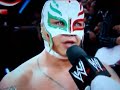 Edge asks marriage to Vickie when Rey Mysterio Appears P.2