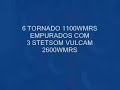 6 TORNADO SELENIUM COM 3 STETSOM VULCAN