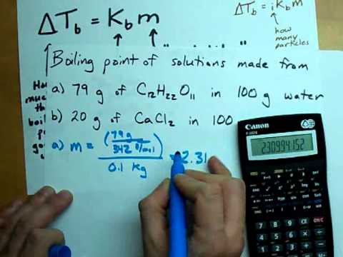 how to determine highest boiling point