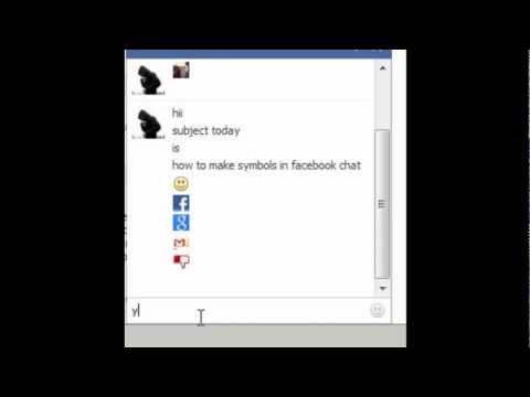 how to do facebook symbols