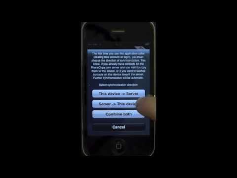 how to sync bb contacts to iphone