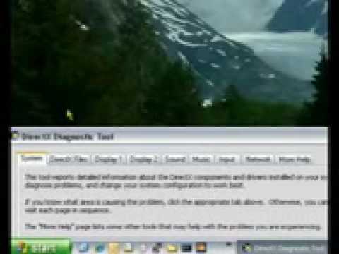 how to perform dxdiag