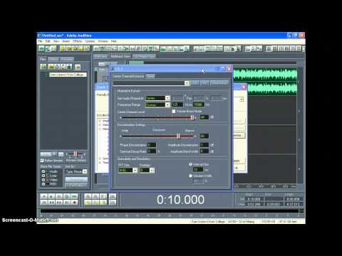 how to isolate vocals in adobe audition