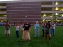 Joe swings his hips