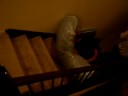 Sheila & I \"trying\" to mattress slide. Sheila & I \"trying\" to mattress slide.