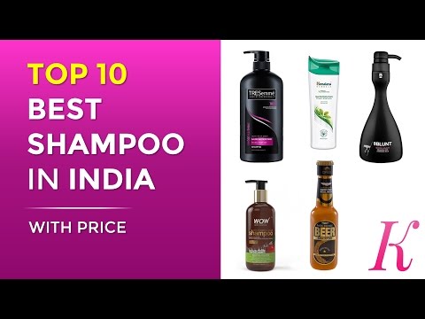 Top 10 Best Shampoos in India with Price | 2017