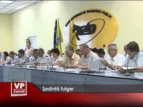 Şedinţă fulger