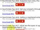 How to download Malaysia's real estate audio tips for FREE!