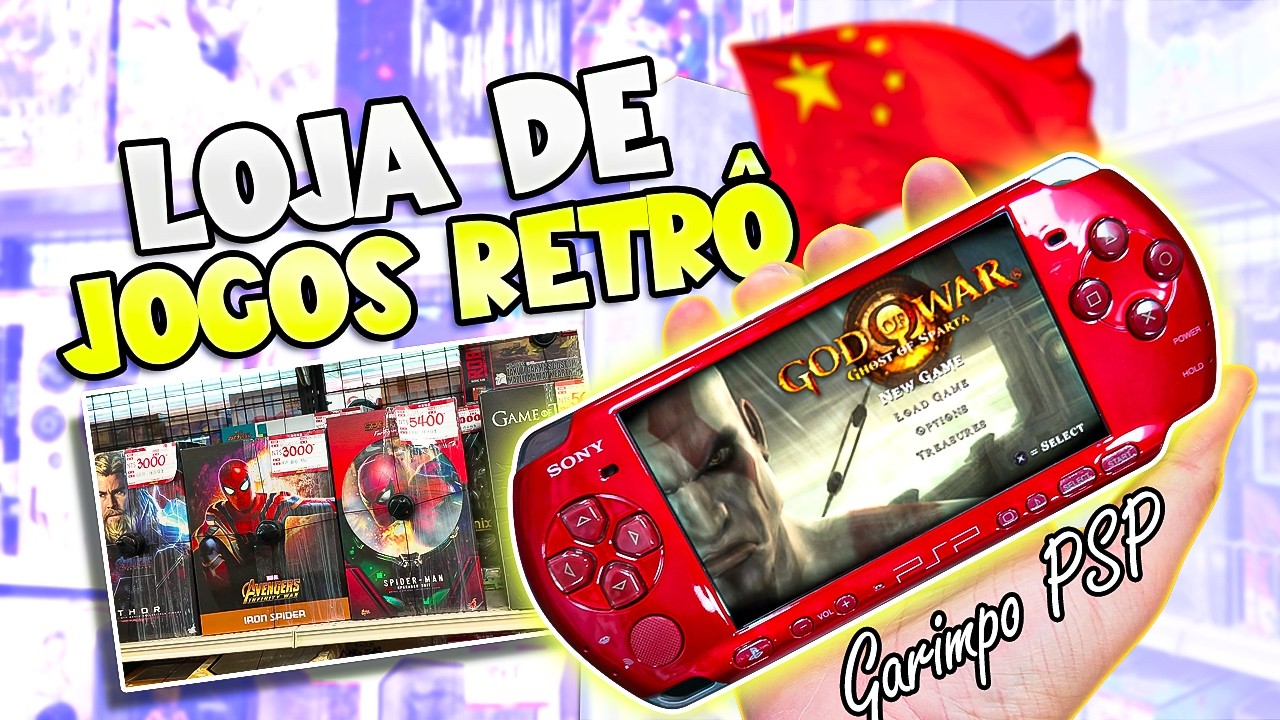 Taiwan é outro nível... comprei um PSP por R$100!