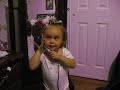 Halle on the phone