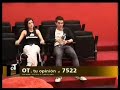 Virginia y Manu antes del visionado