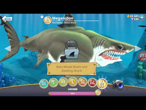 { Joc cu doi dintre cei mai buni rechini ai mei } Hungry Shark World-Episodul 38
