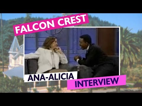 Falcon Crest: <b>Ana-Alicia</b> Interview on Arsenio Hall - 0