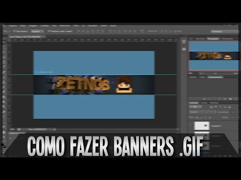 Como fazer banner animado (GIF) PT/BR