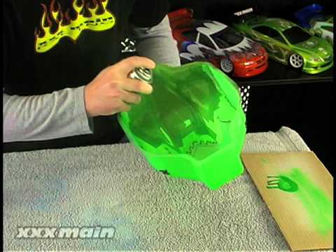how to paint rc car