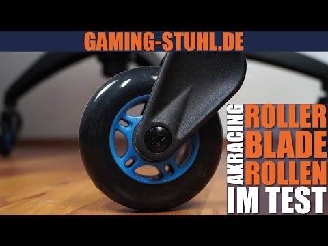 AKRacing Rollerblades Test & Vergleich mit Standardrollen