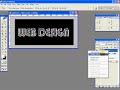 Photoshop Shiny Text