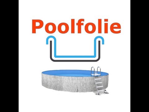 Montage der Pool-Innenfolie