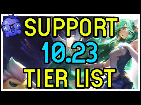 Patch 10.23 Support Tier list! NEW ITEMS! - League of Legends