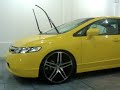 NEW CIVIC AMARELO SUSPENSAO A AR - BOMBA SUSPENSOES NEW CIVIC AMARELO SUSPENSAO A AR - BOMBA SUSPENSOES