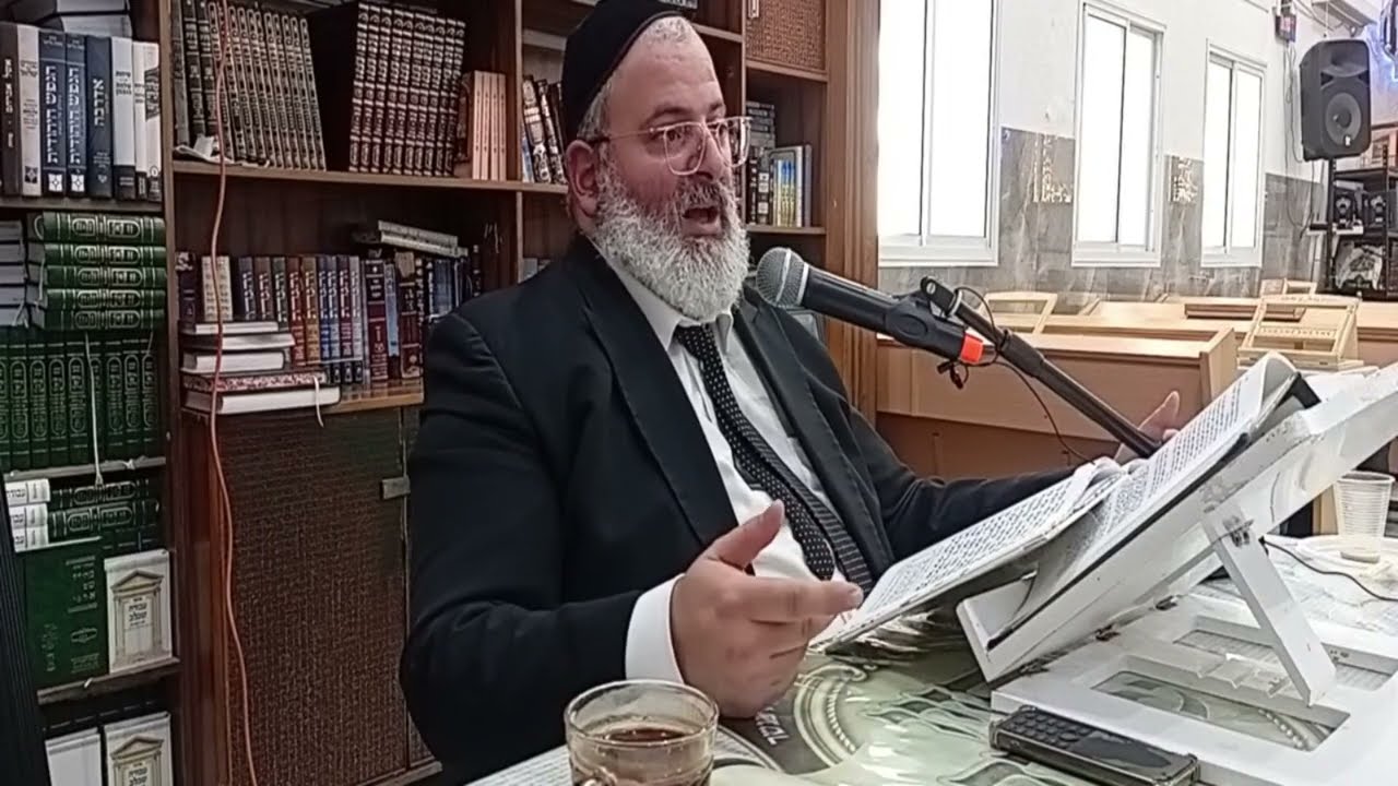 הרב יצחק לוי – רב העיר נשר בשידור חי!