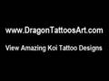 videos de koi tattoo pictures