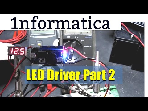 LED Driver Part 2 Constant Current Step Down Buck Module from Banggood