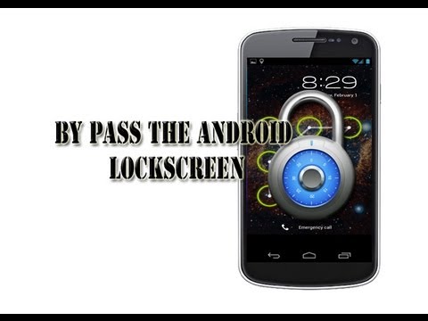How to bypass any Android Pattern Lockscreen without root! (Solution)