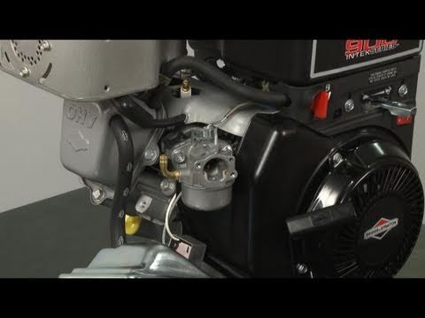 how to adjust a carburetor on a briggs & stratton engine