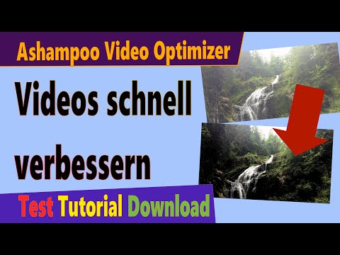 Videos verbessern: Ashampoo Video Optimizer (Test & Download Deutsch)