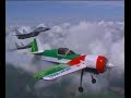 Zoltan Veres Hungarian airshow pilot flies together with Mig-29 and L-39 jet fighters