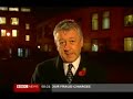 The Analog TV switch-off hit the North West UK at 0026am today and BBC2 went off air in style: http://bit.ly/4ByWGK