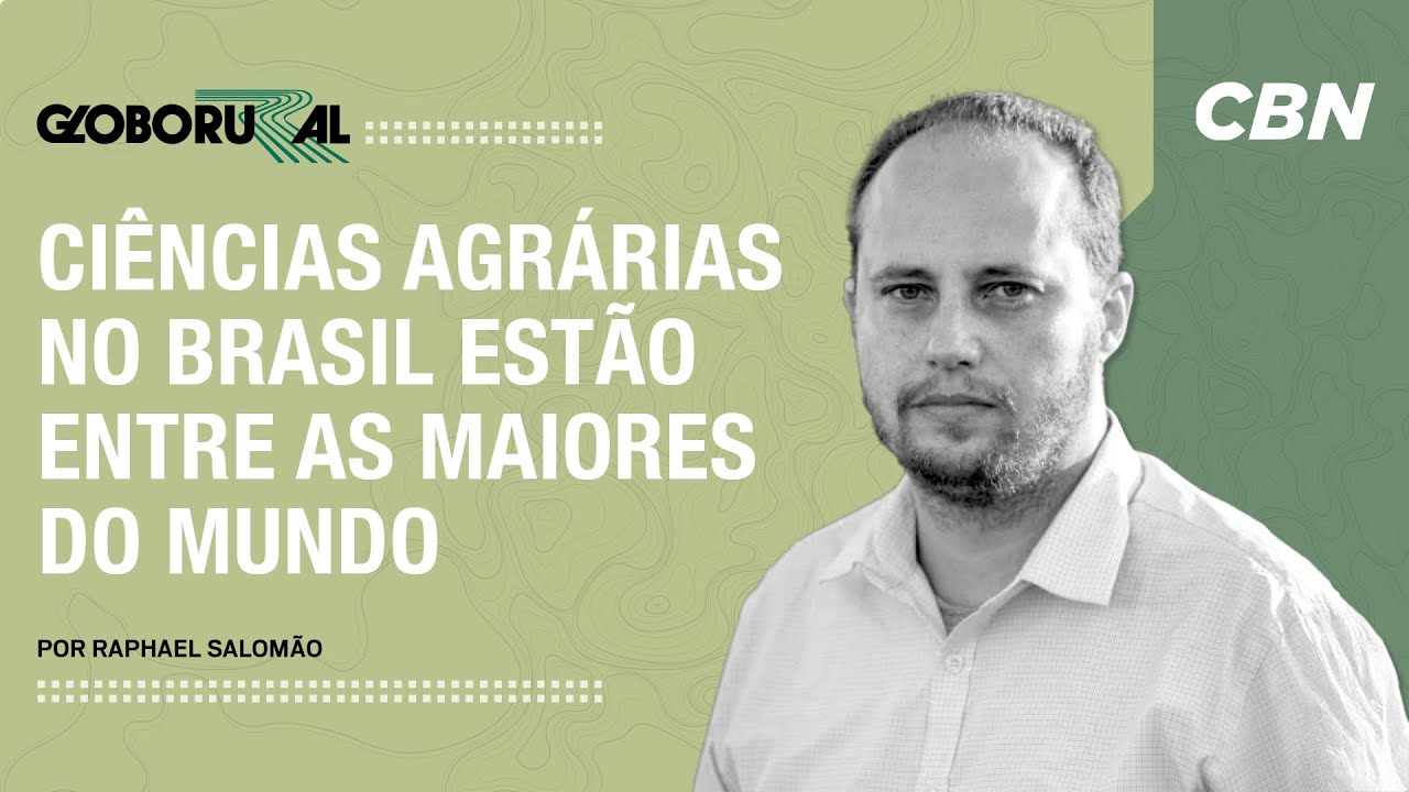 Ciências agrárias no Brasil está entre as maiores do mundo