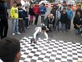 Breakdancer Jazz en jong talent: breakdance bij Kick Off Bossche Battle in de Kruiskamp