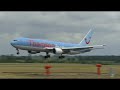 landing aborted 767 thomsonfly luton airport