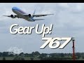Landing Aborted 767 ThomsonFly Luton Airport