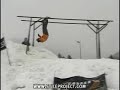 UPSIDE DOWN SNOWBOARD GRIND