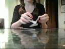 How to fit yourself through an index card