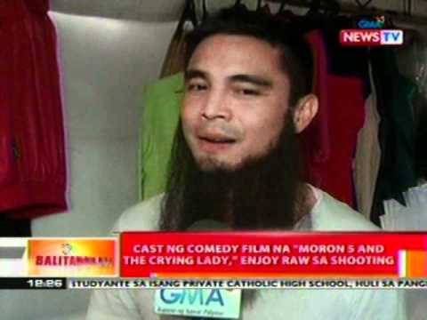 BT: Cast ng comedy film na 'Moron 5 and the Crying lady', enjoy raw sa shooting
