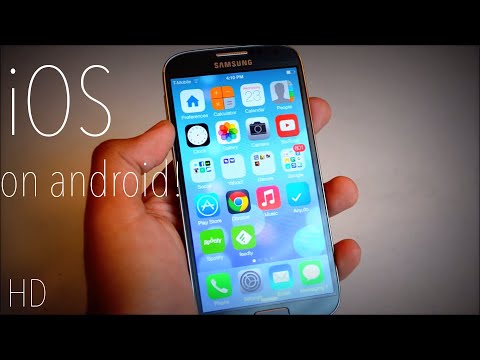 Make Android Look Like iOS 7 HD!