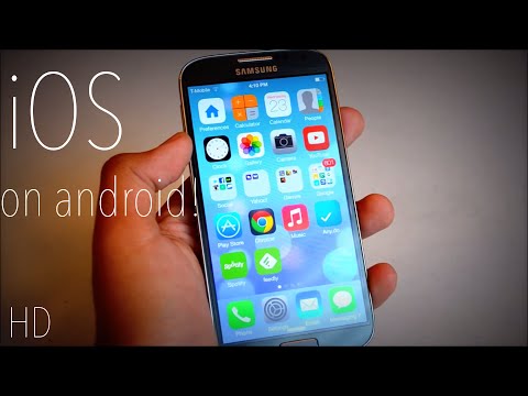 how to turn android into ios