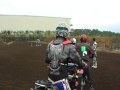 みんなでオフロードを練習中！（ヤマハ・ＹＳＰ大分）