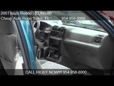 2001 Isuzu Rodeo LS 2WD – for sale in Pompano Beach, FL 3306