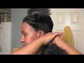 099: Natural Hair Style Tutorial- "Don't Slap Me" video